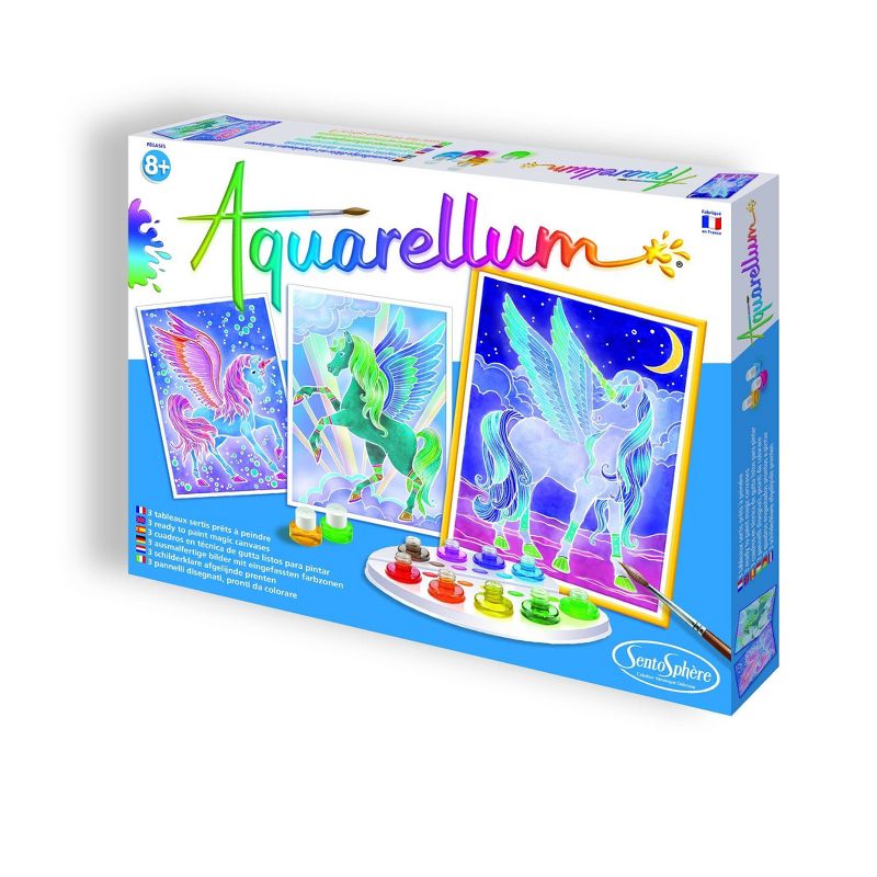 15pc Aquarellum Pegasus Painting Kit - Sentosphere USA