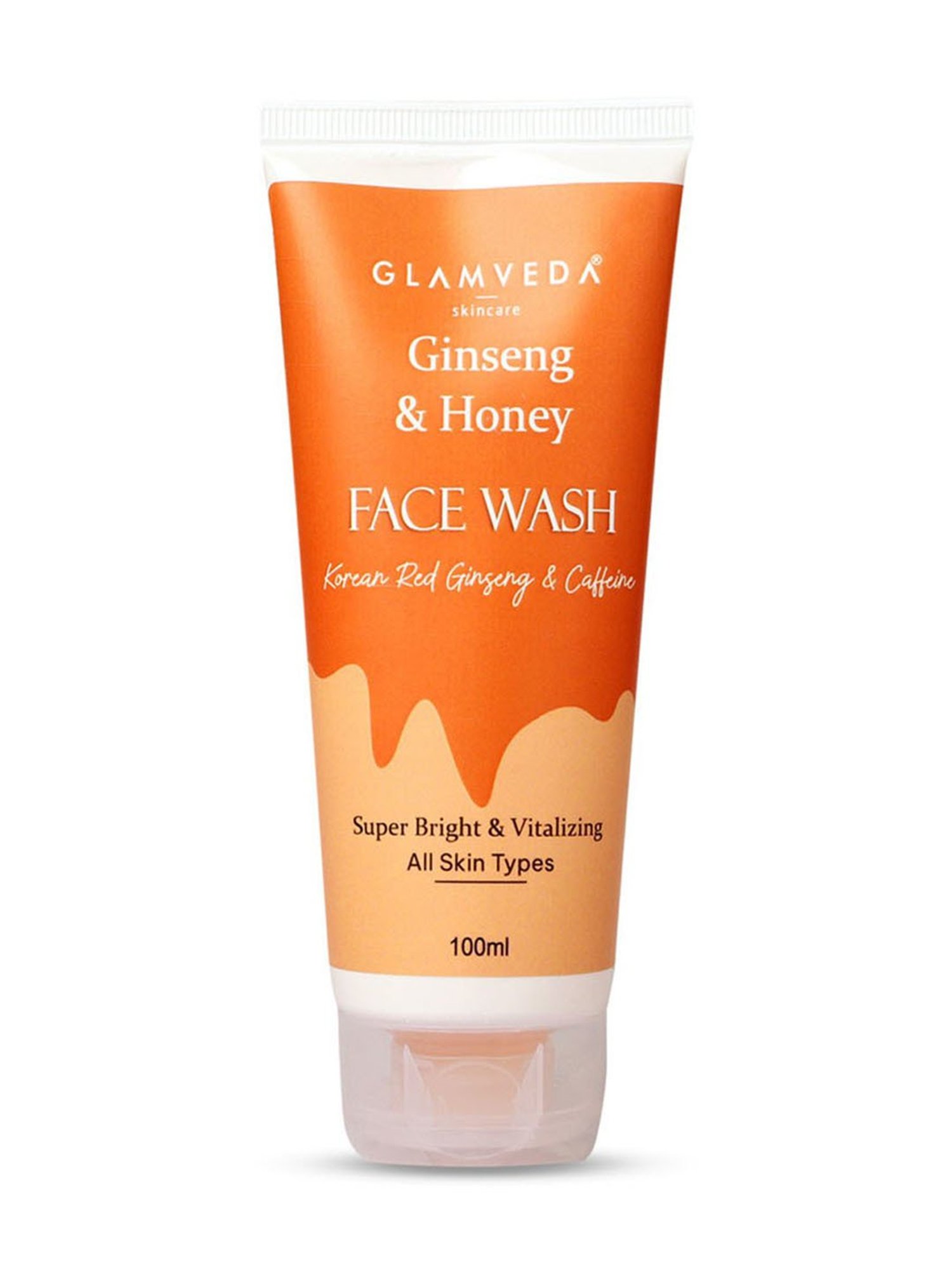 Glamveda Korean Ginseng and Honey Vitalizing Face Wash - 100 ml