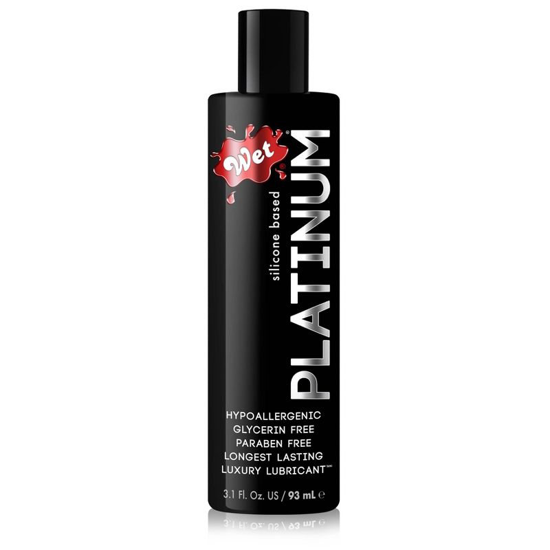 Wet Platinum Premium Latex-Free Lube Serum - 3.1oz