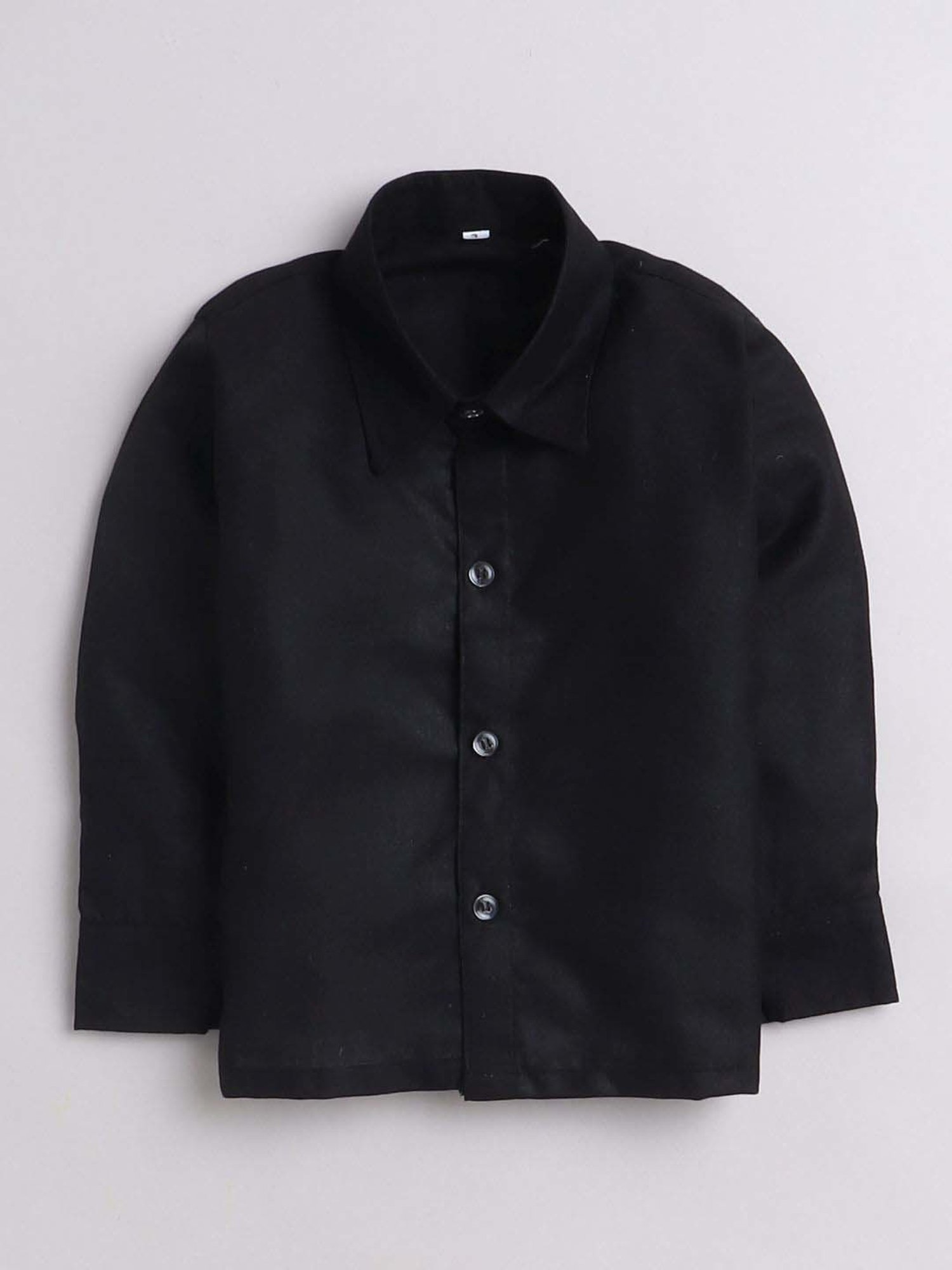 Fourfolds Boys Fawn Solid Full Sleeves Clothing Set