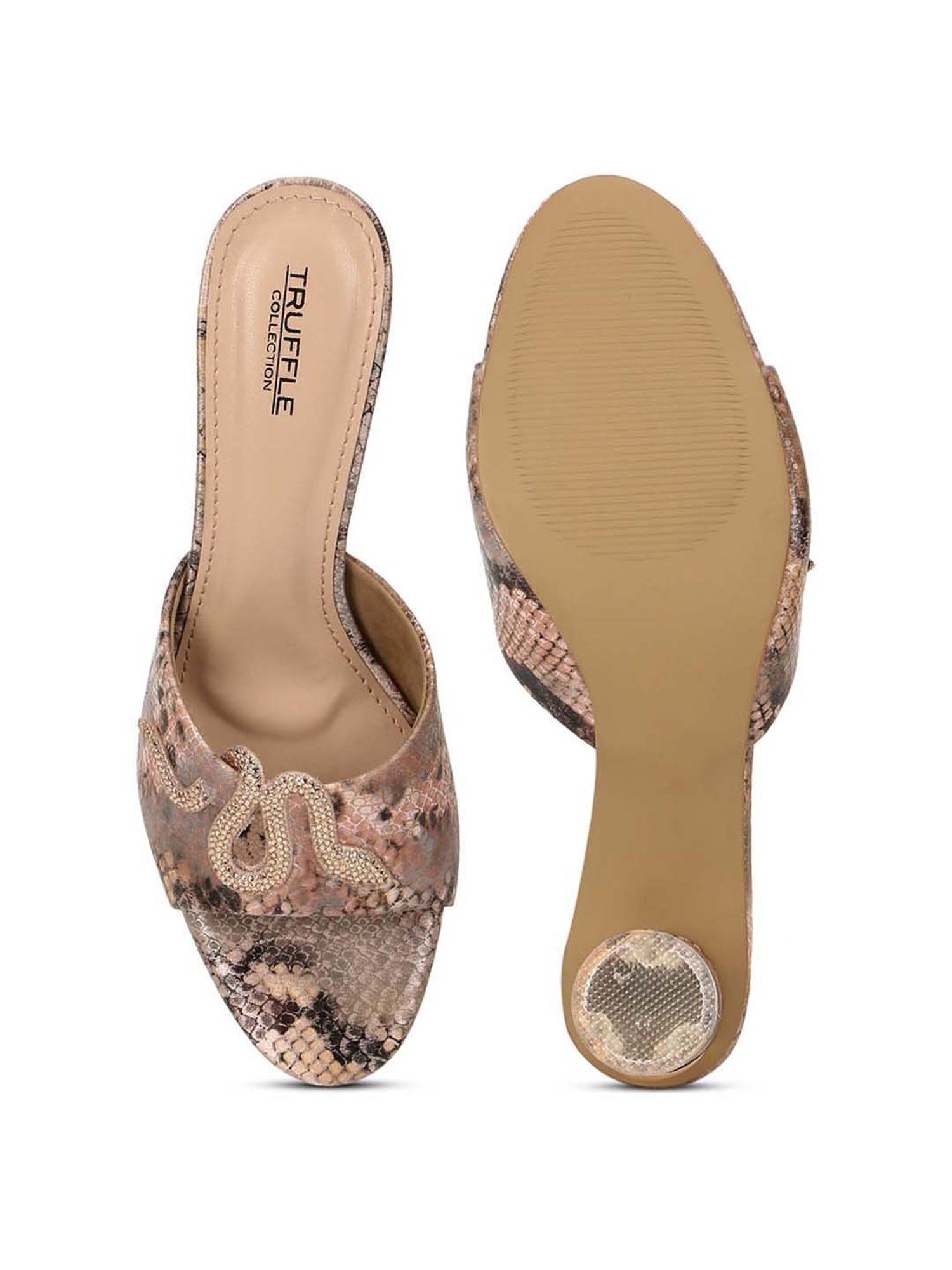 Truffle Collection Women's Pink Casual Sandals
