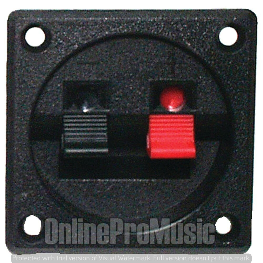 American Terminal at-TC-1 Speaker Terminal Cups (Square)