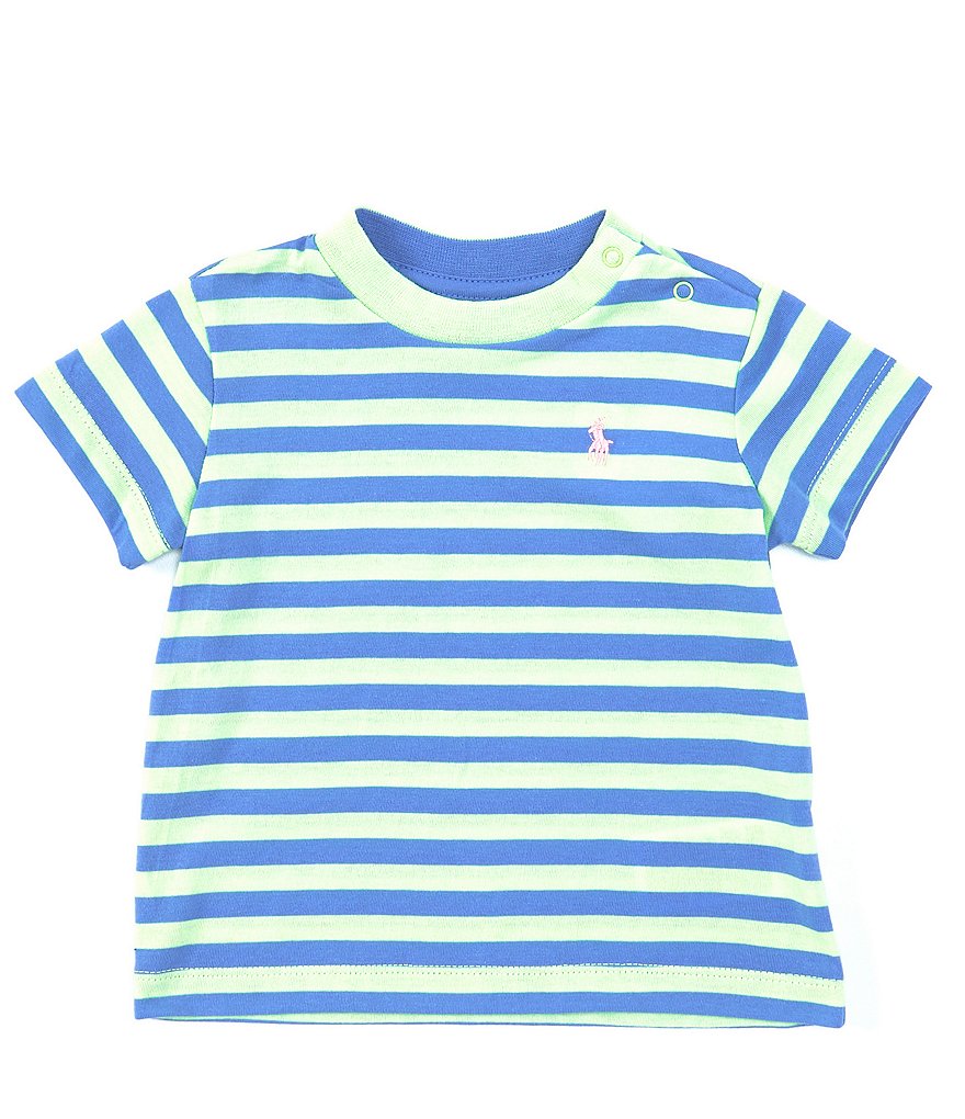 Ralph Lauren Baby Boys 3-24 Months Short-Sleeve Stripe Jersey Tee