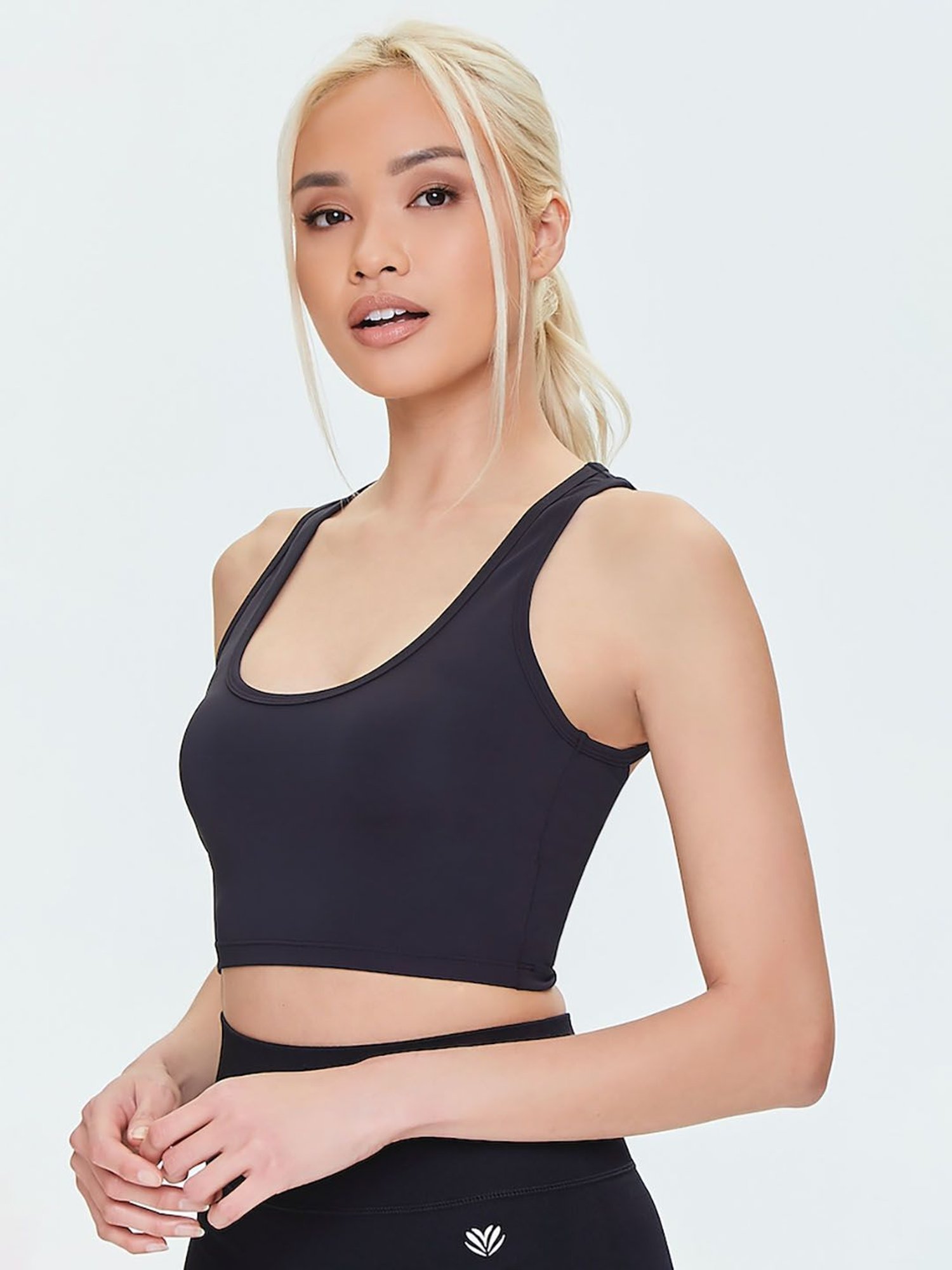 Forever 21 Black Regular Fit Tank Top