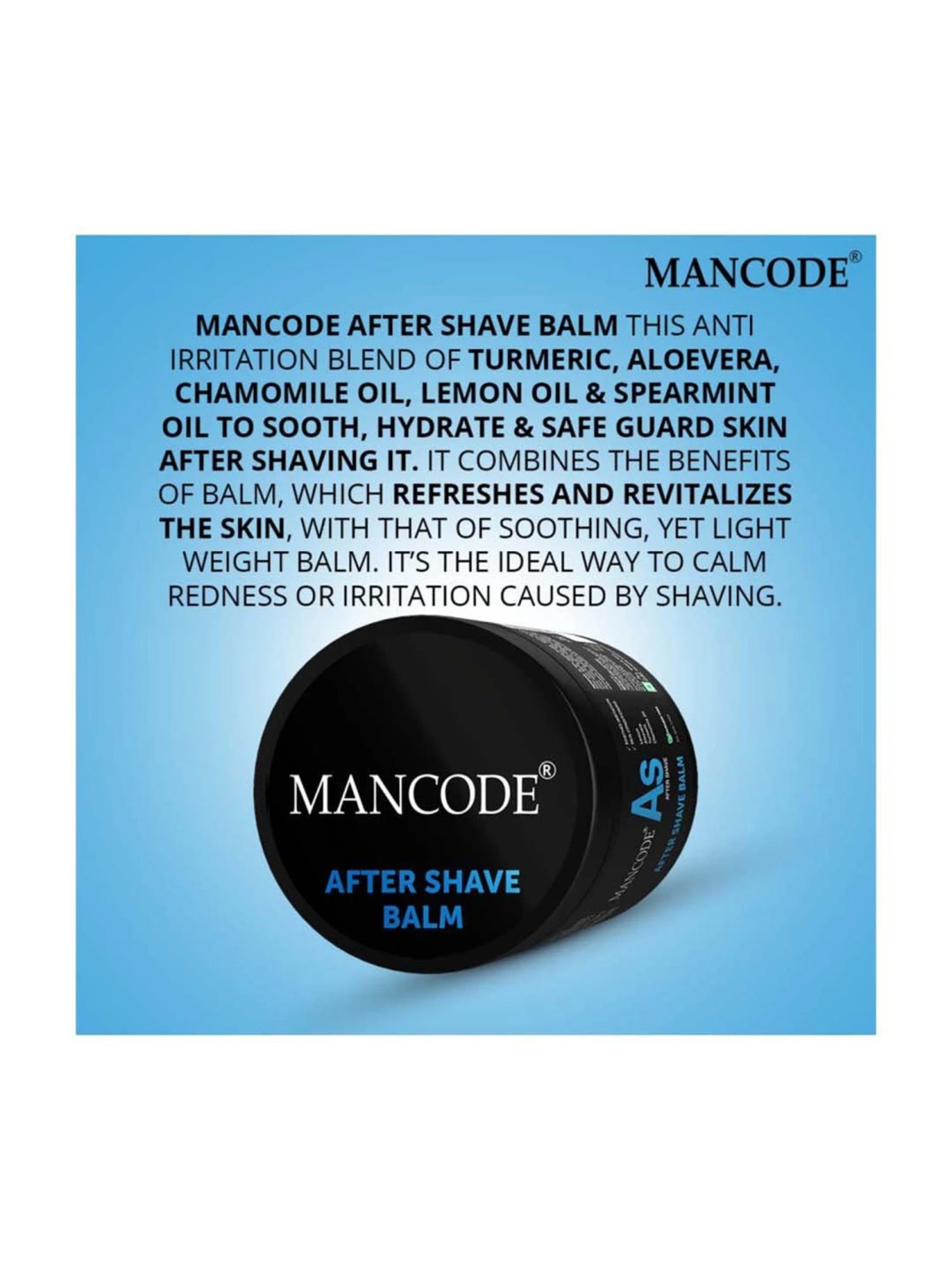 Earthraga Fresh & Moisturizing Mint Glacier After Shave Gel - 100 ml