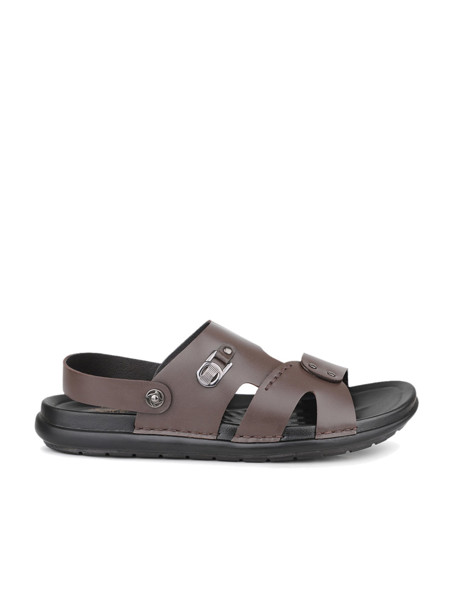 Atesber by Inc.5 Men's Brown Sling Back Sandals