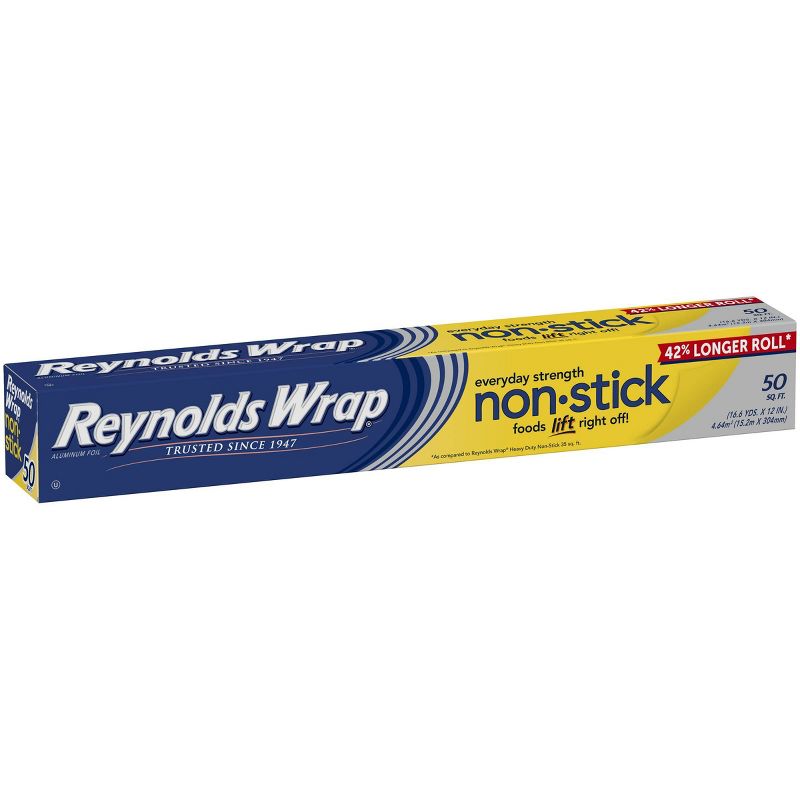 Reynolds Wrap Non-Stick Aluminum Foil - 50 sq ft