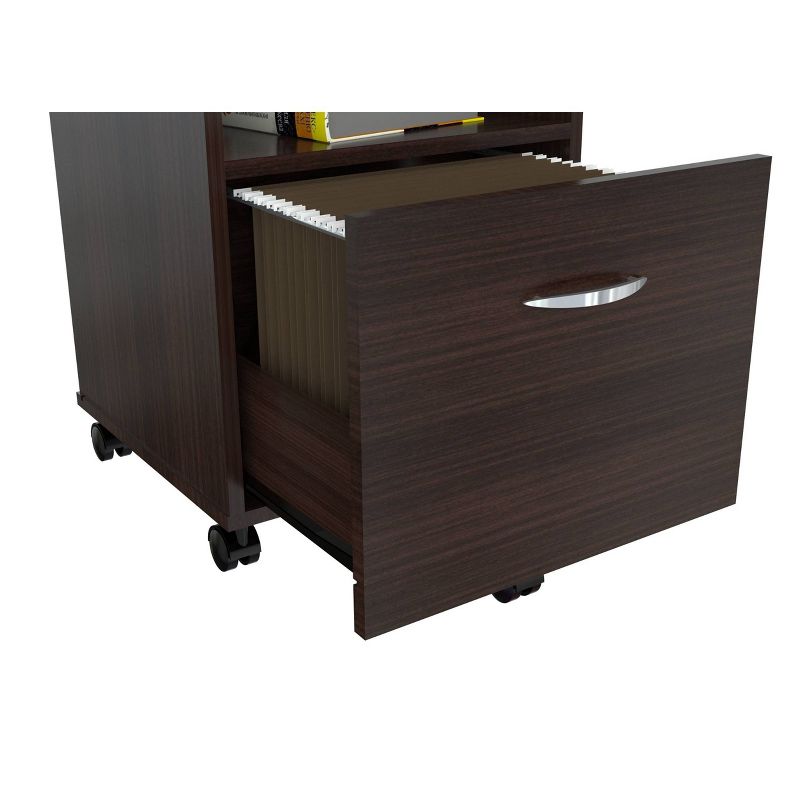 1 Drawer File Cabinet Espresso - Inval