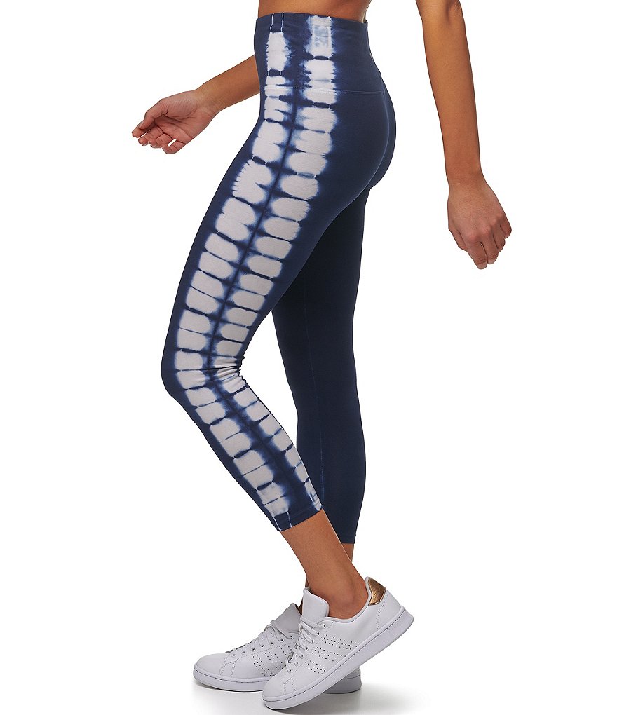 Marc New York Side Stripe Tie-Dye High Rise 7/8 Leggings