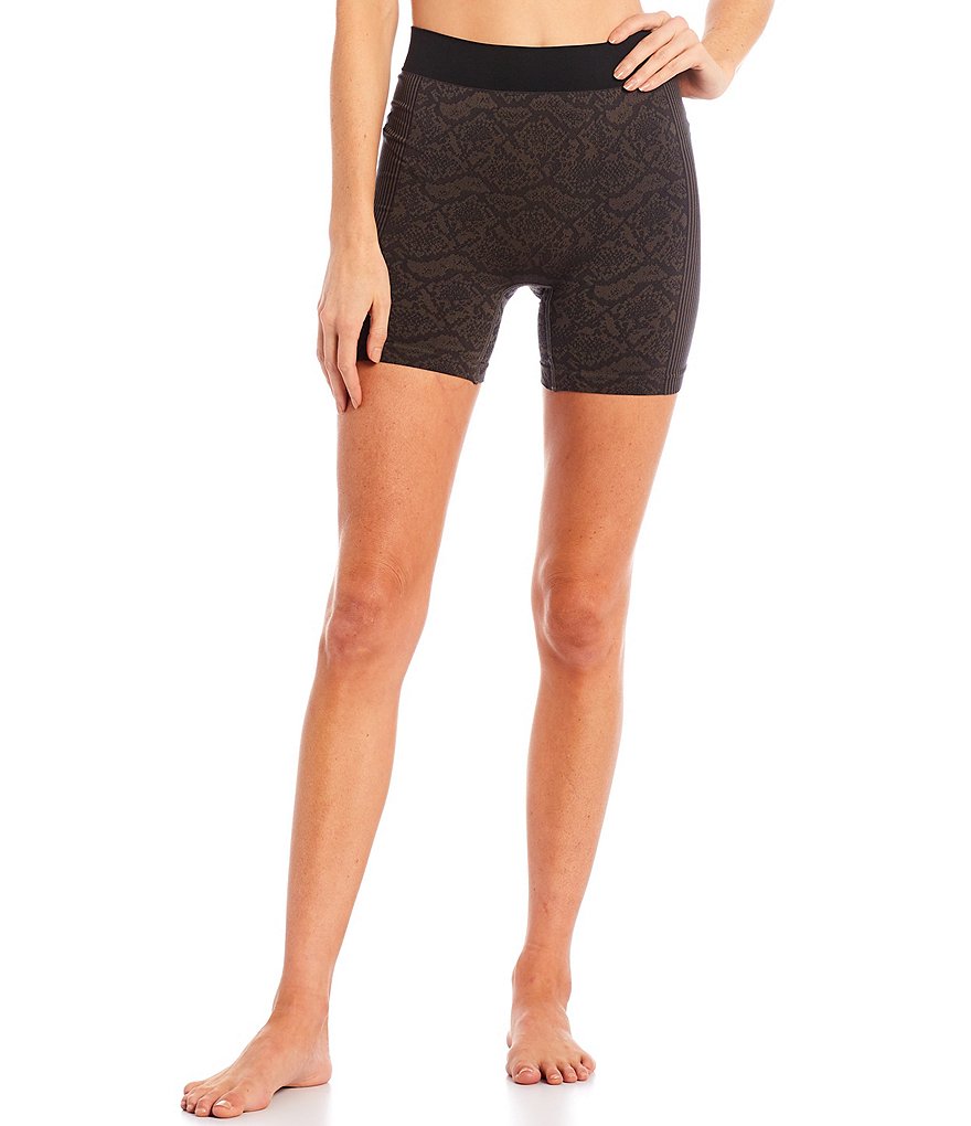 Half Moon by Modern Movement Coordinating Python Print Seamless Sleep Shorts