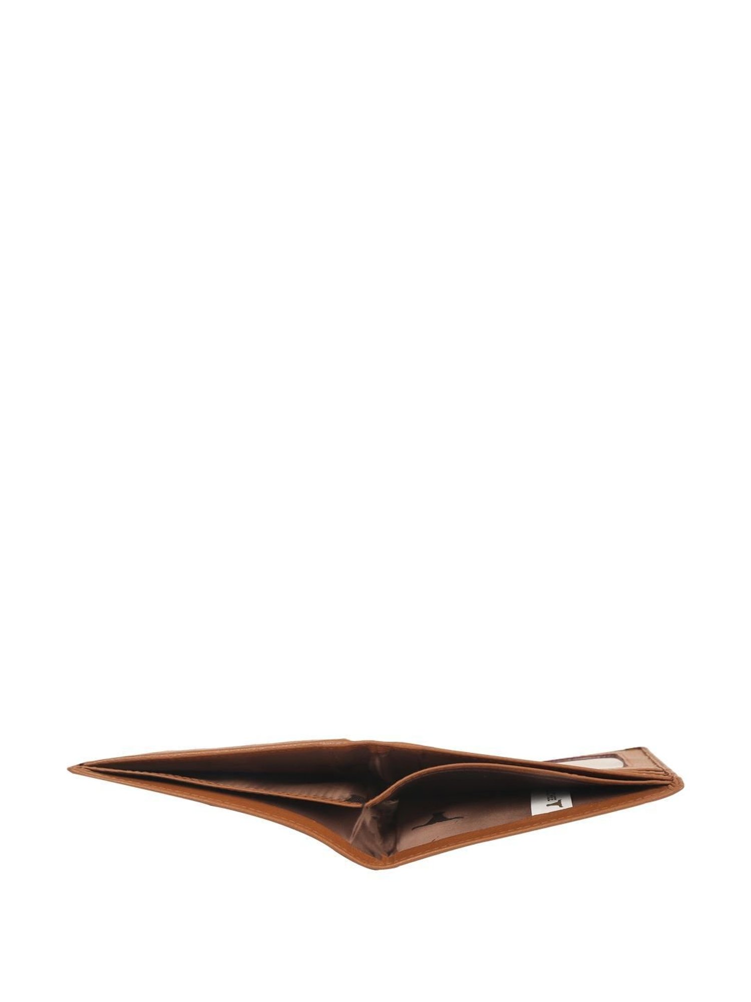 BULCHEE Tan Casual Leather Bi-Fold Wallet for men