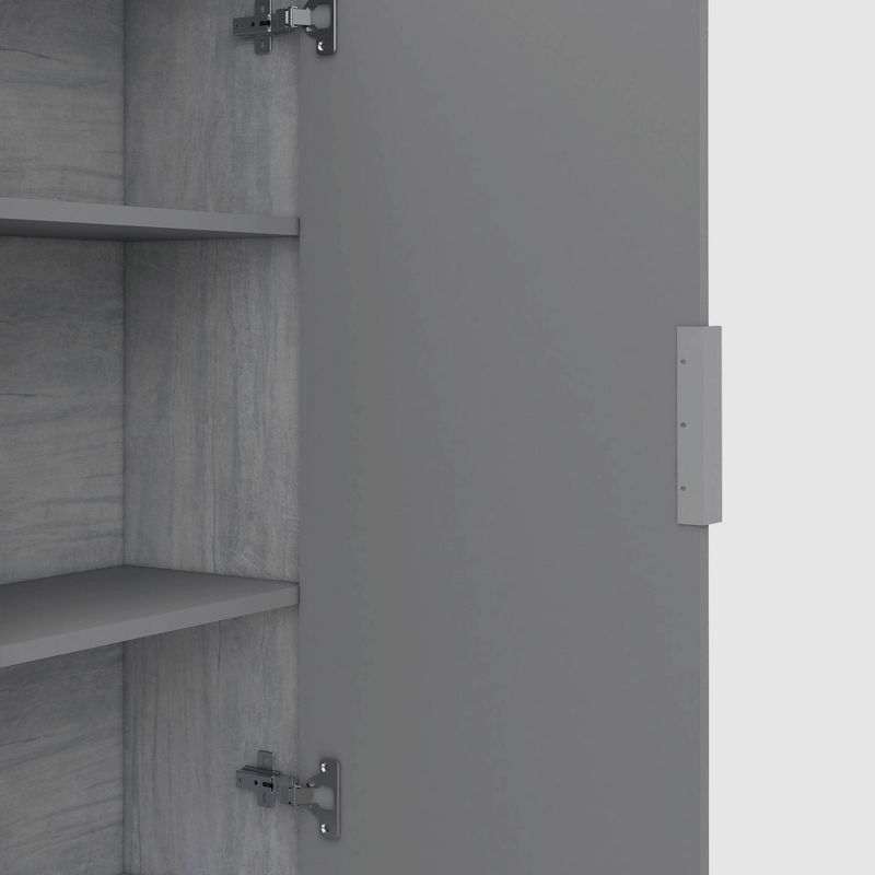 Kamas Mounted Cabinet Gray - RST Brands
