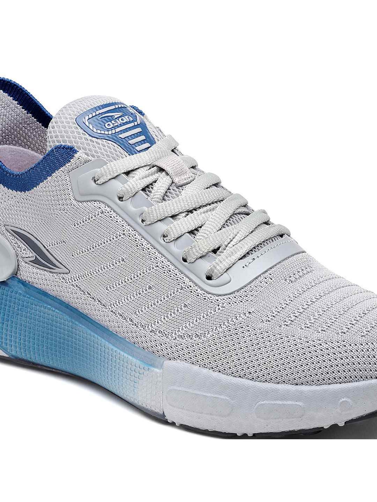 Asian Men's Grey Running Shoes