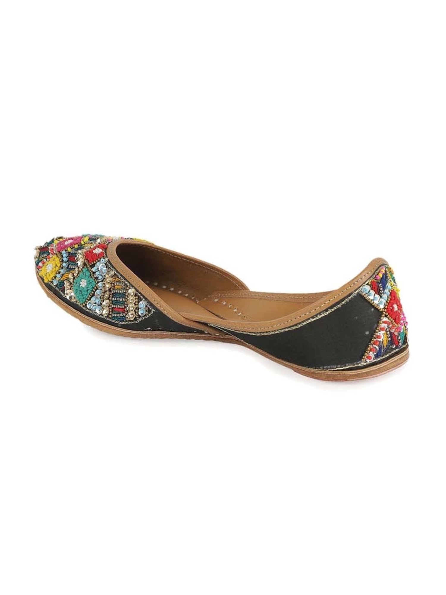 Glam Story Women's Multicolor Ethnic Juttis