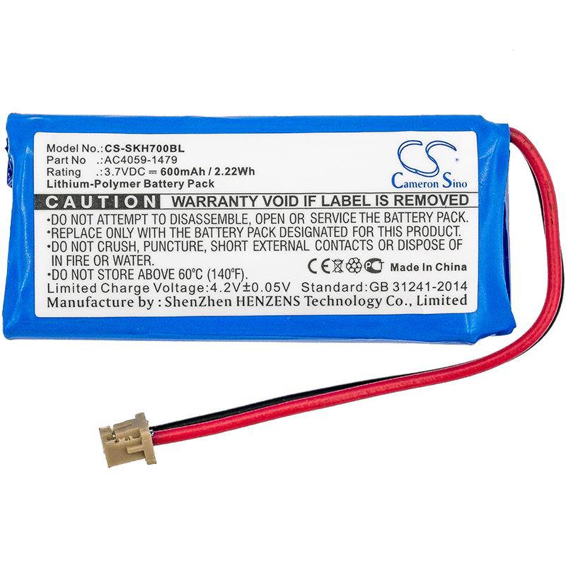 Battery for Socket Mobile AC4059-1479 CHS 7Qi CHS 7X CHS 7Xi CHS 7XiRx CHS 7XRx