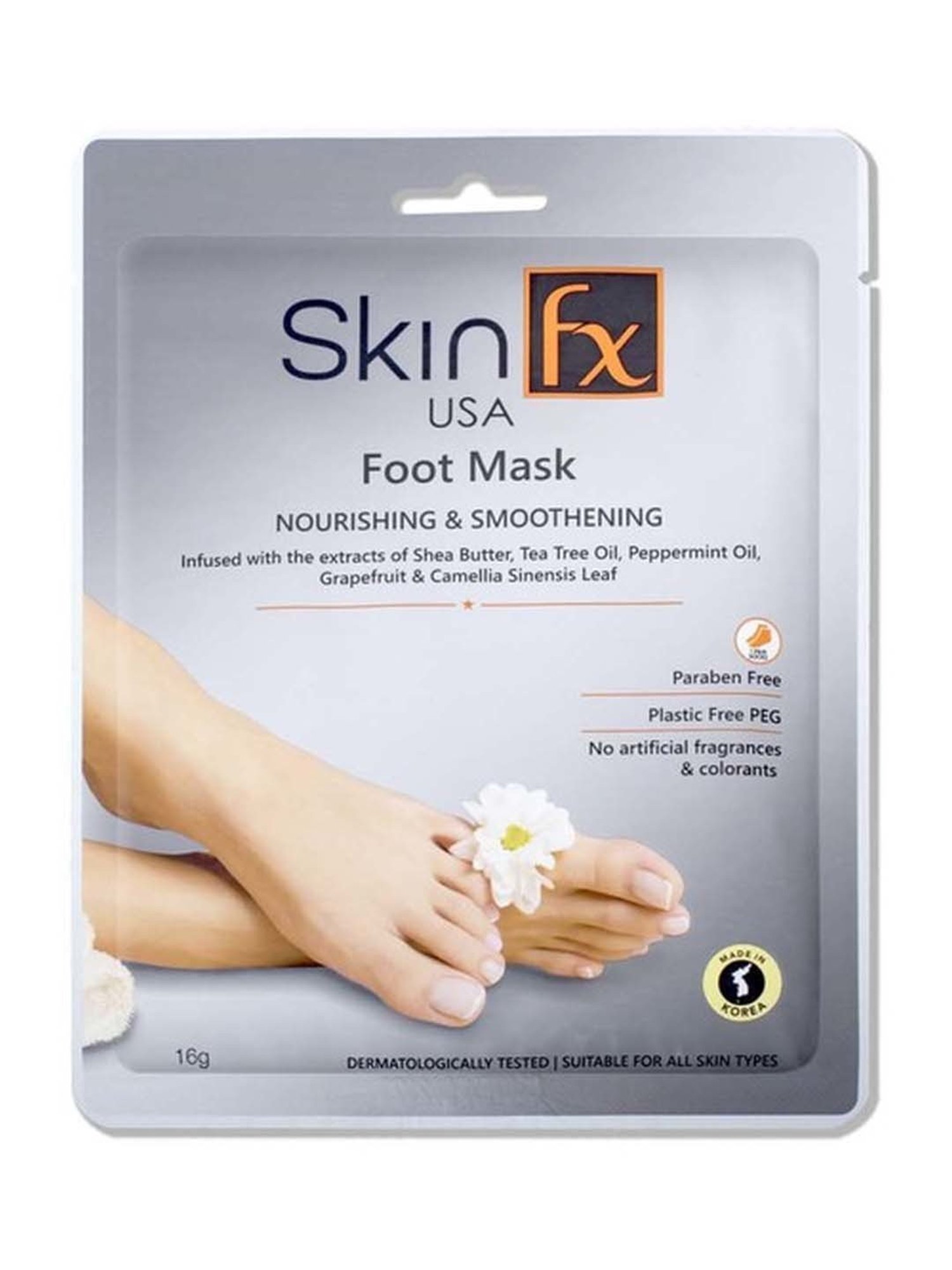 Skin Fx Nourishing Hand, Foot & Anti - aging Facial Serum Mask - Pack of 3