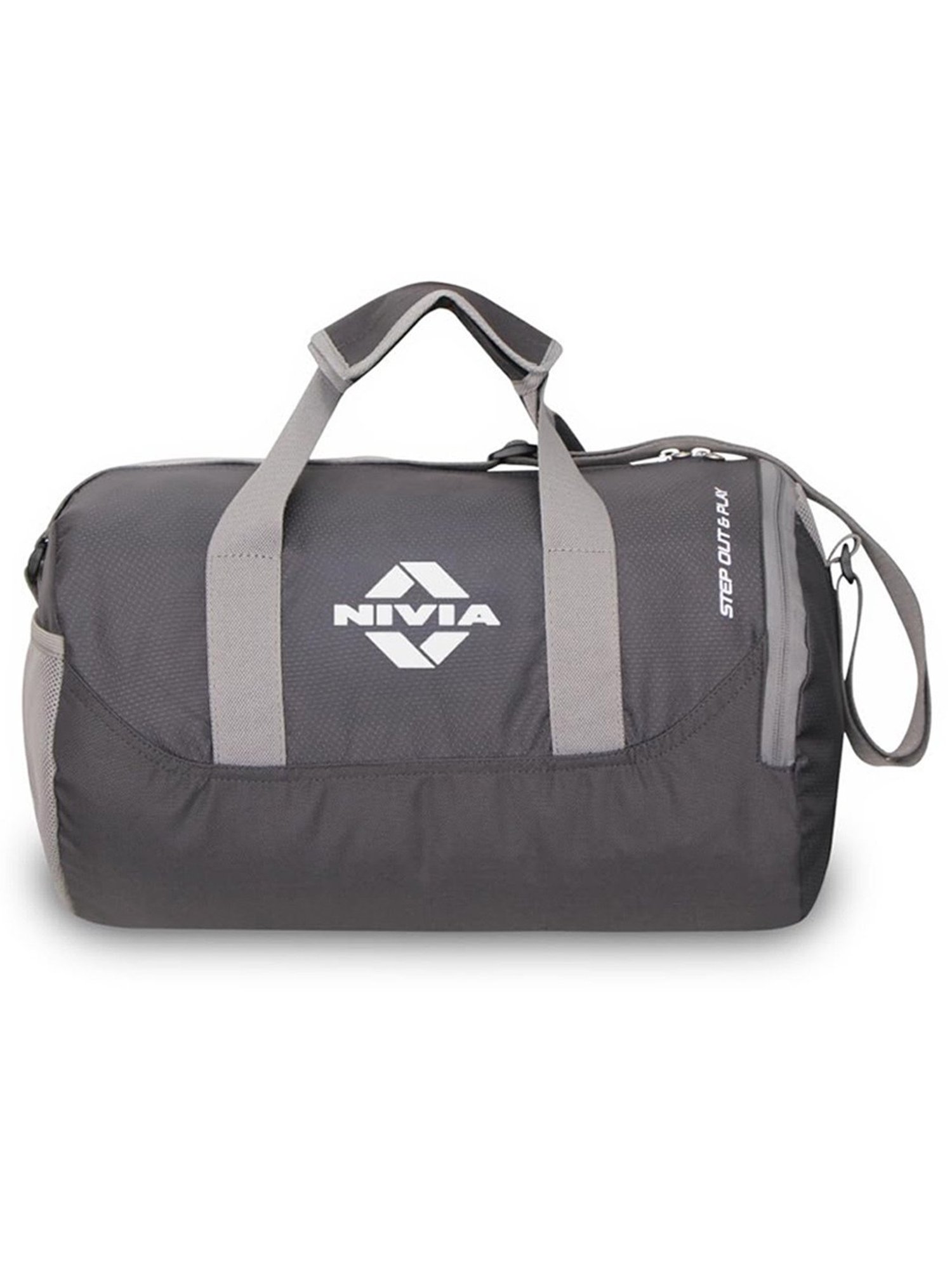 Nivia Beast Gym Bag (Grey) Size - Medium