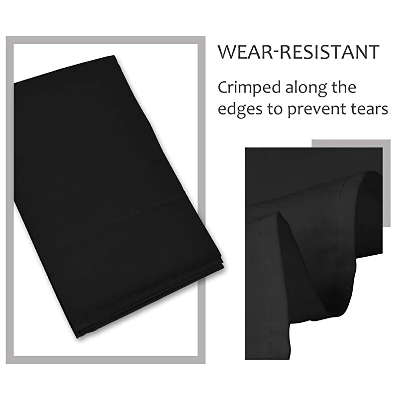 White Backdrop Background Screen 9 x 15 ft Muslin Photo Video Backdrop Studio 4 x Backdrop Clamp Included