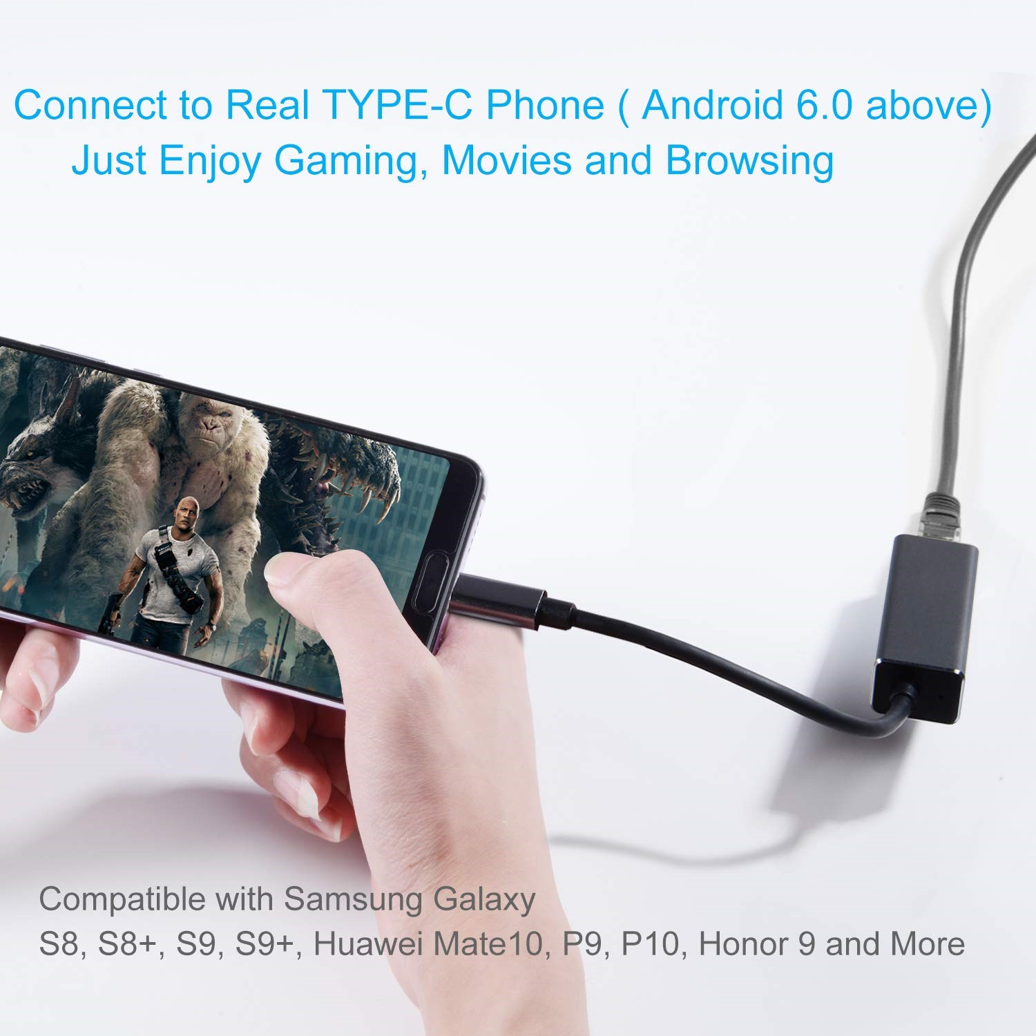 USB C Hub Triple Display 11 in 1 USB C Adapter Docking Station Dual 4K HDMI+VGA 4 USB Ports 100W Power Delivery Ethernet Port SD/TF Card Compatible for MacBook ChromeBook MateBook