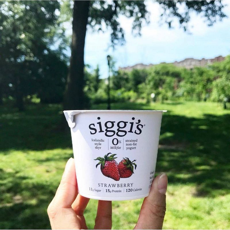 Siggi's Strawberry Icelandic Style Greek Yogurt - 5.3oz