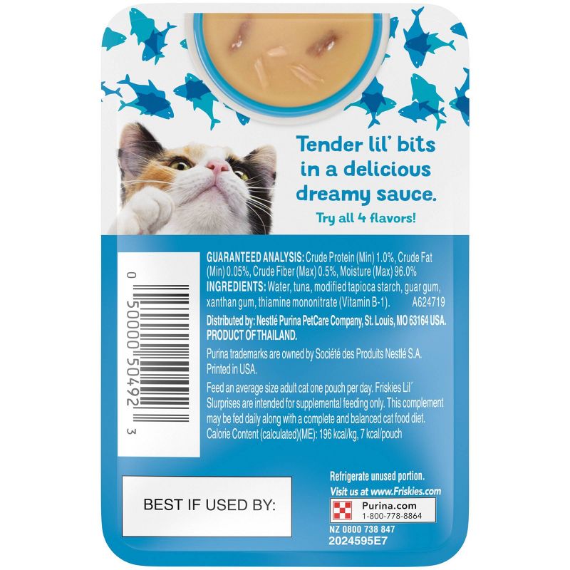 Friskies Lil' Slurprises Compliments Flaked Tuna Wet Cat Food  - 1.2oz