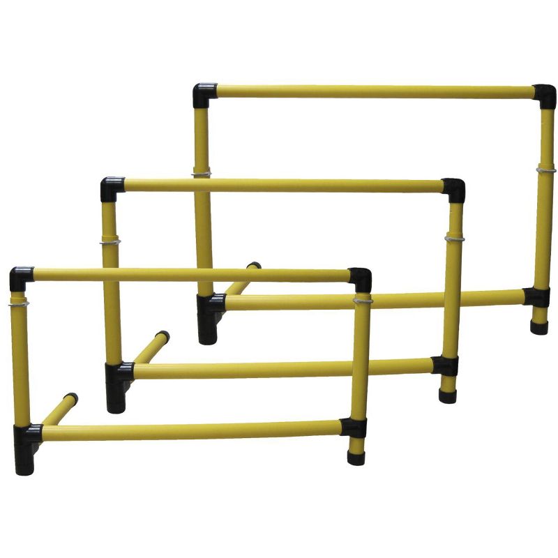 Sportime Adjust-A-Hurdles, 21 to 36 Inches, set of 3