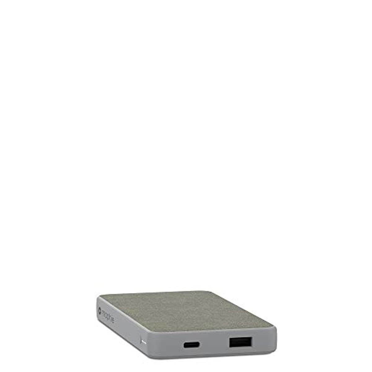 mophie powerstation - Universal Battery - Made for Smartphones, Tablets, and Other USB-C and USB-A Compatible Devices (10,000mAh) - Gray