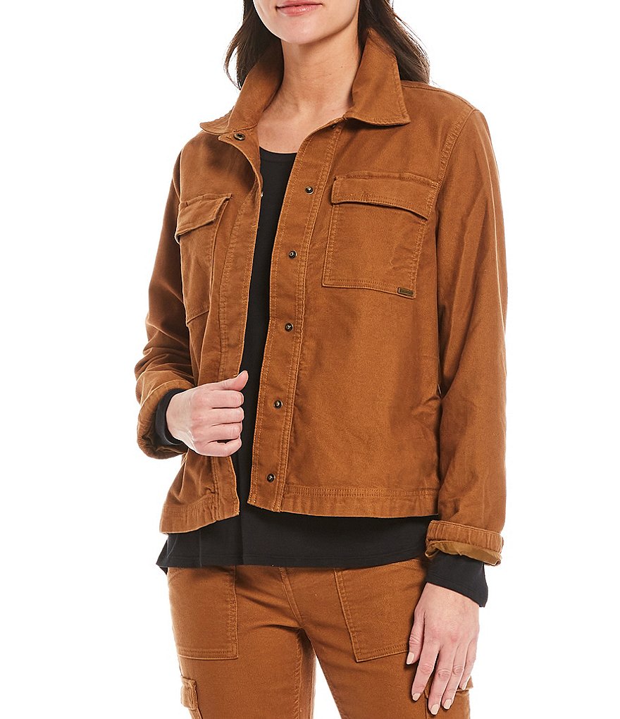 prAna Nikit Long Sleeve Organic Cotton Stretch Swing Jacket