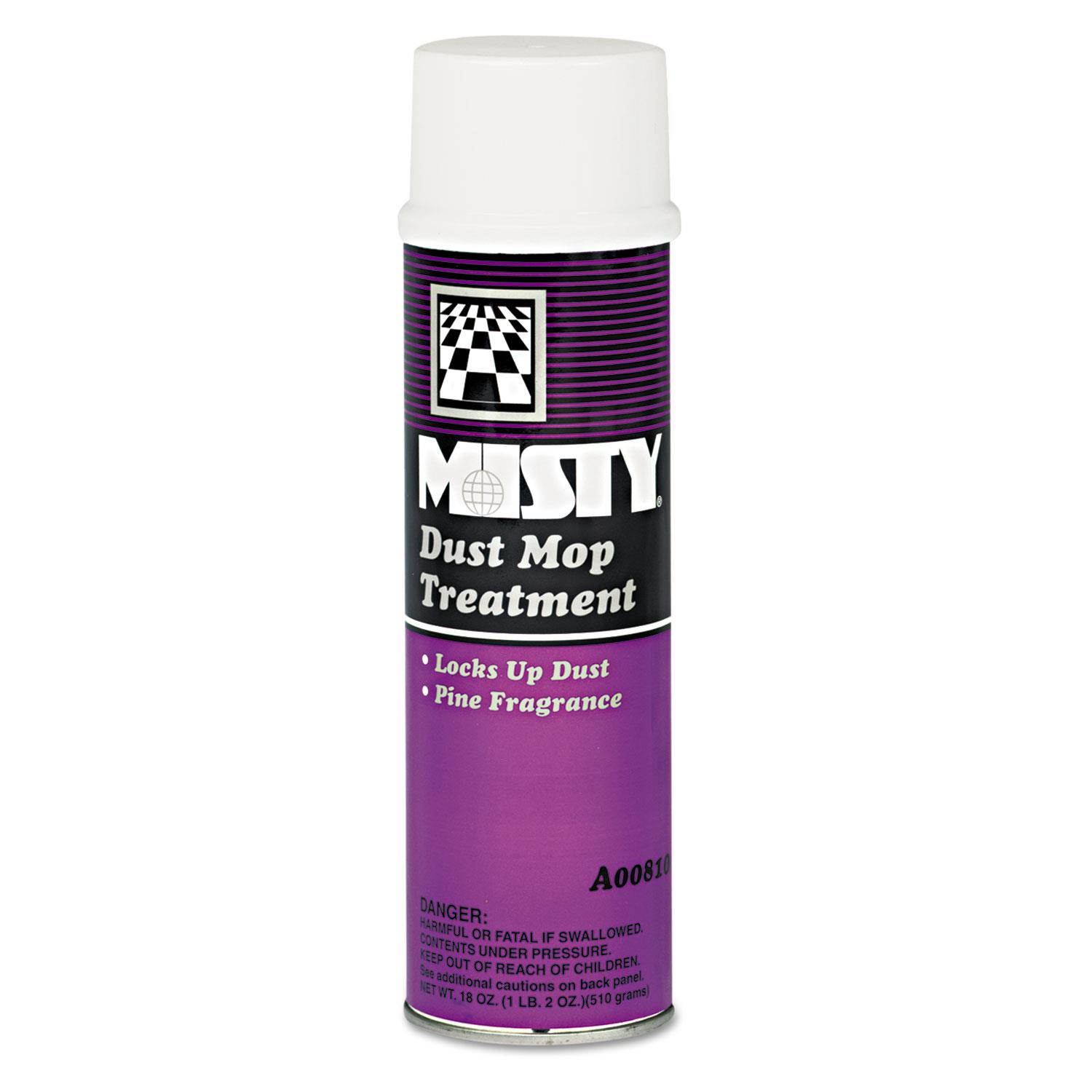 Misty Dust Mop Treatment Pine 20oz Aerosol 12/Carton 1003402