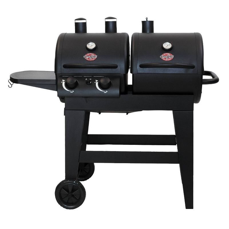 Char-Griller E5030 Dual 2 Burner Grill