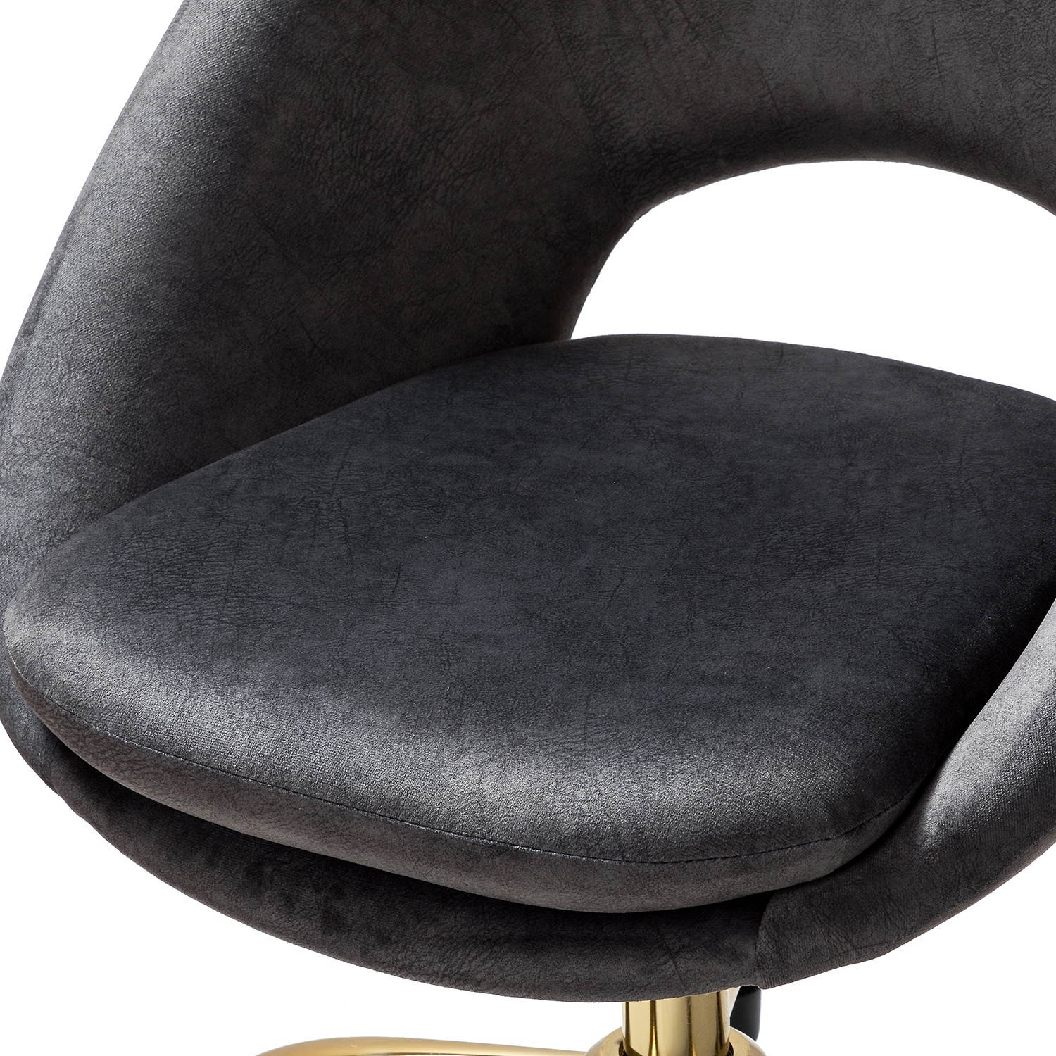 Global Leather Task Chair, Black (8993BK450/550) 