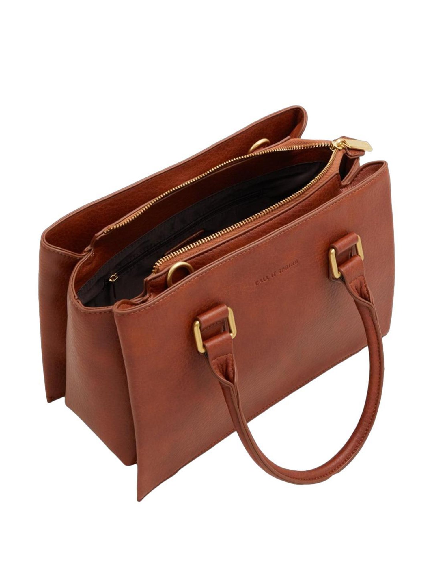 Call It Spring Brown Solid Handbag
