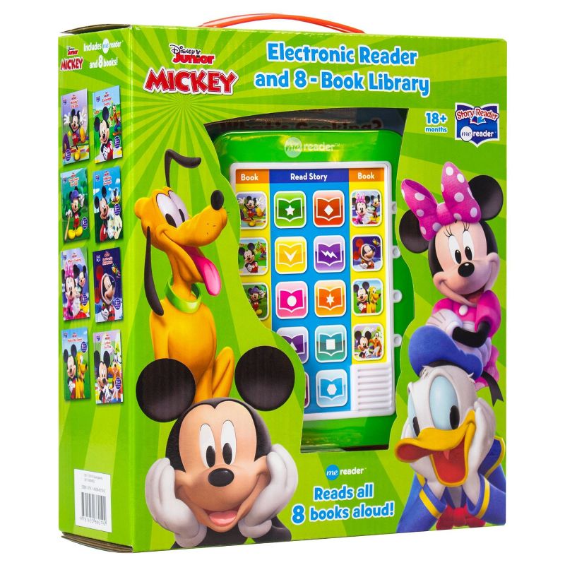 Disney Mickey Mouse Clubhouse Electronic Me Reader Story Reader and 8-book Boxed Set