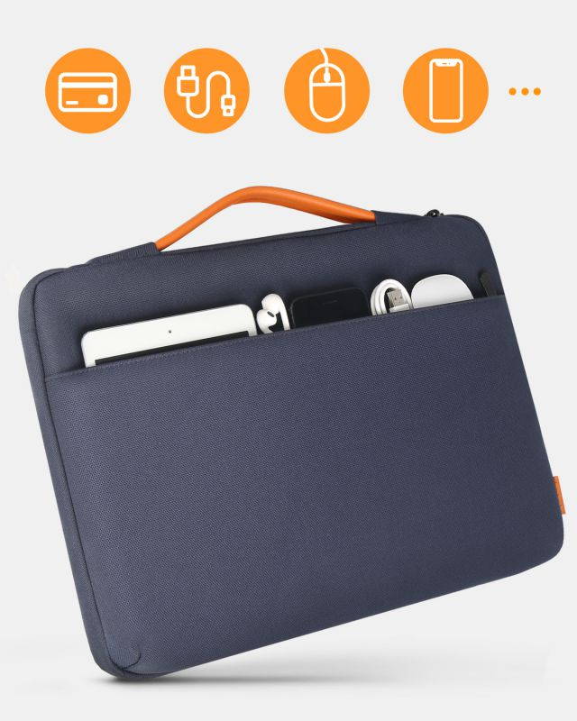 Inateck 15-15.6 Inch Shockproof Laptop Sleeve Carrying Case Chromebook Notebook Ultrabook Briefcase, Netbook Bag with Handle