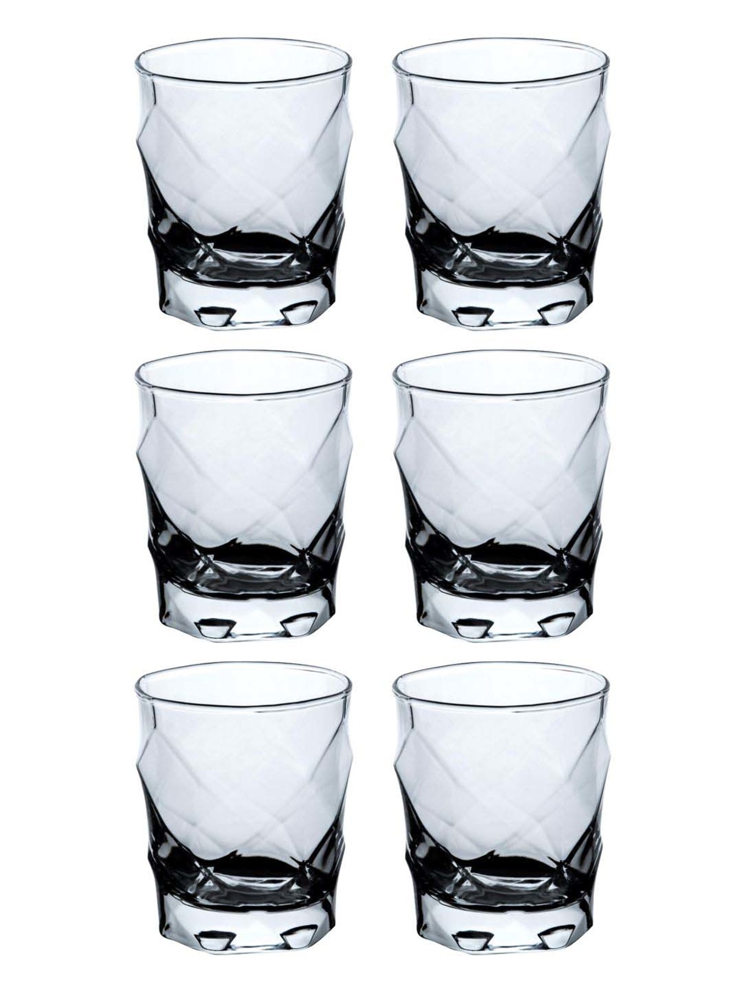 Luminarc Transparent Glass Tumbler (0.26 L) - Set of 6