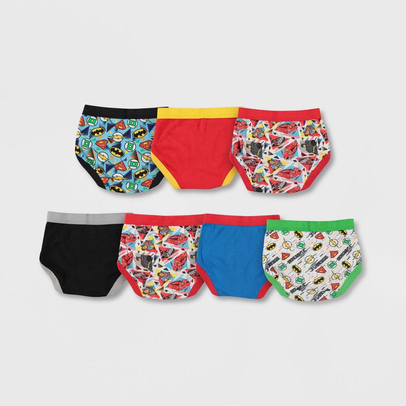 Toddler Boys' Warner Brothers Justice League 7 Pack Briefs 4T