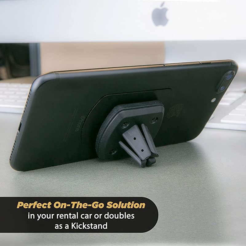 MAGVM2B MagicMount Magnetic Vent Mount Holder for Vehicles In Frustration Free Packaging Black