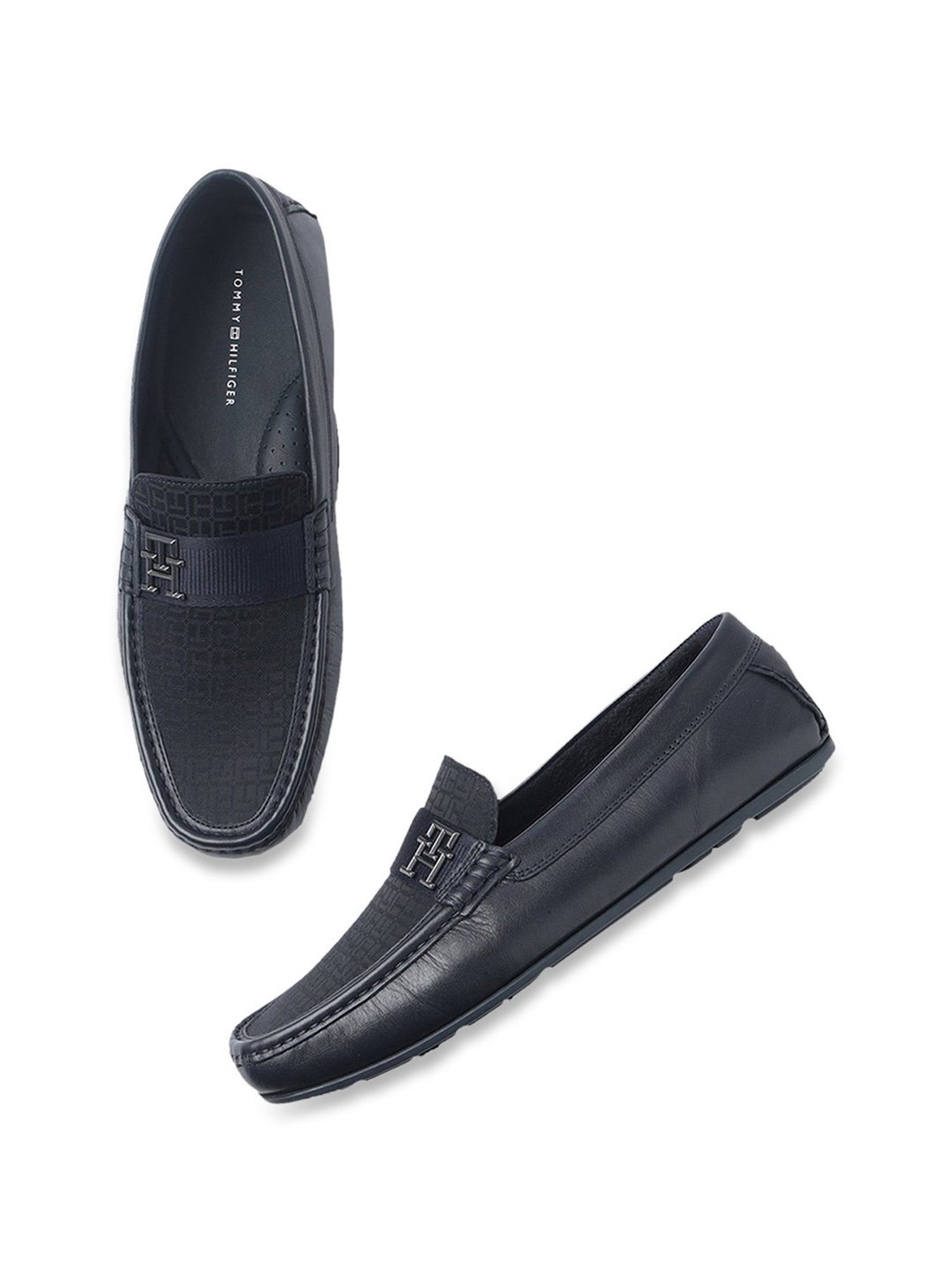 Tommy Hilfiger Men's Navy Casual Loafers