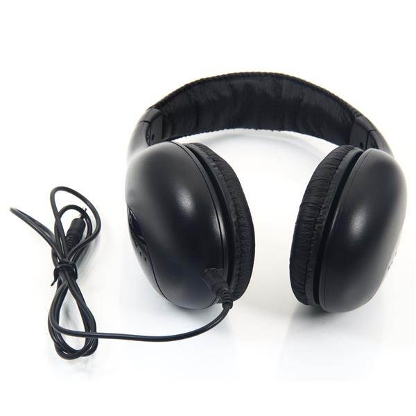 5 in 1 Wireless Headphones for MP3 PC TV Black