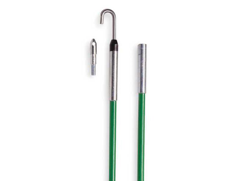 GREENLEE 438-2X Fish Tape,1/4 In x 25 ft,Steel