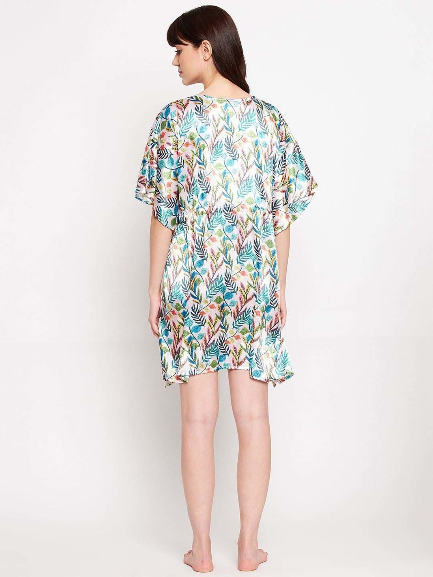 Secrets By ZeroKaata Multicolored Printed Kaftan - Pack Of 2