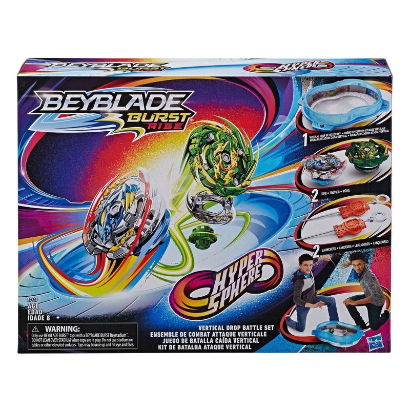 Beyblade Burst Rise Hypersphere Vertical Drop Battle Set