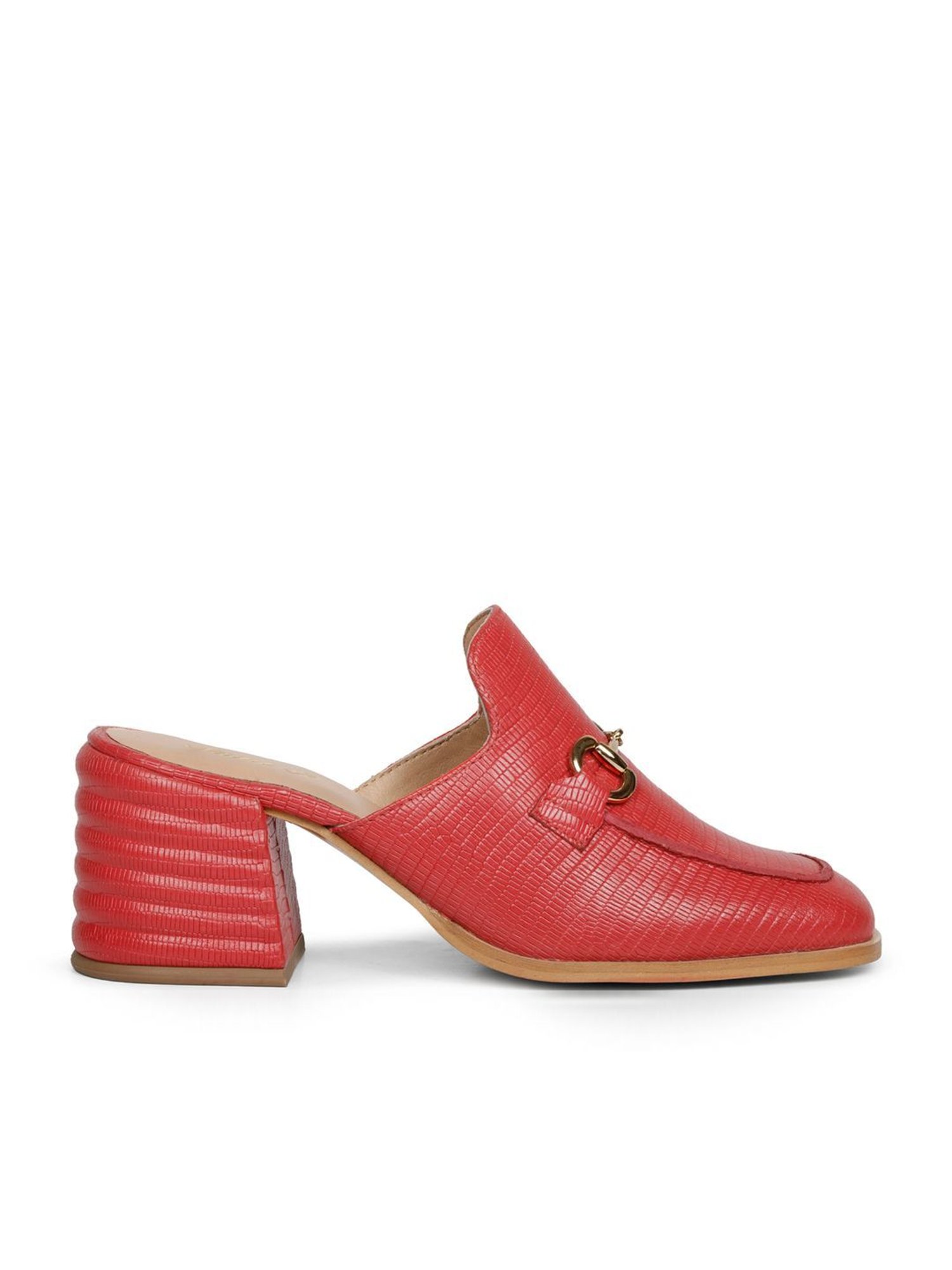 Saint G Women's Jasmine Red Mule Shoes