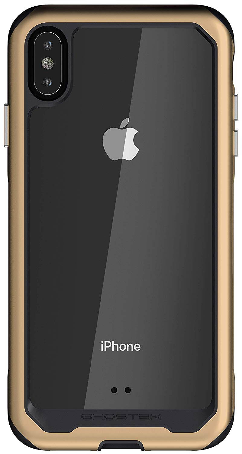 Ghostek Atomic Slim Shock Absorbing Protective Case Compatible with iPhone XR - Gold