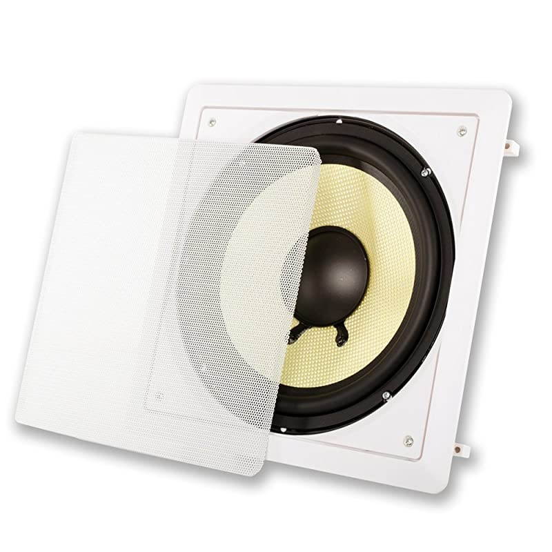 Audio HD518 inWallCeiling Home Theater 8quot Surround 51 Speaker System White