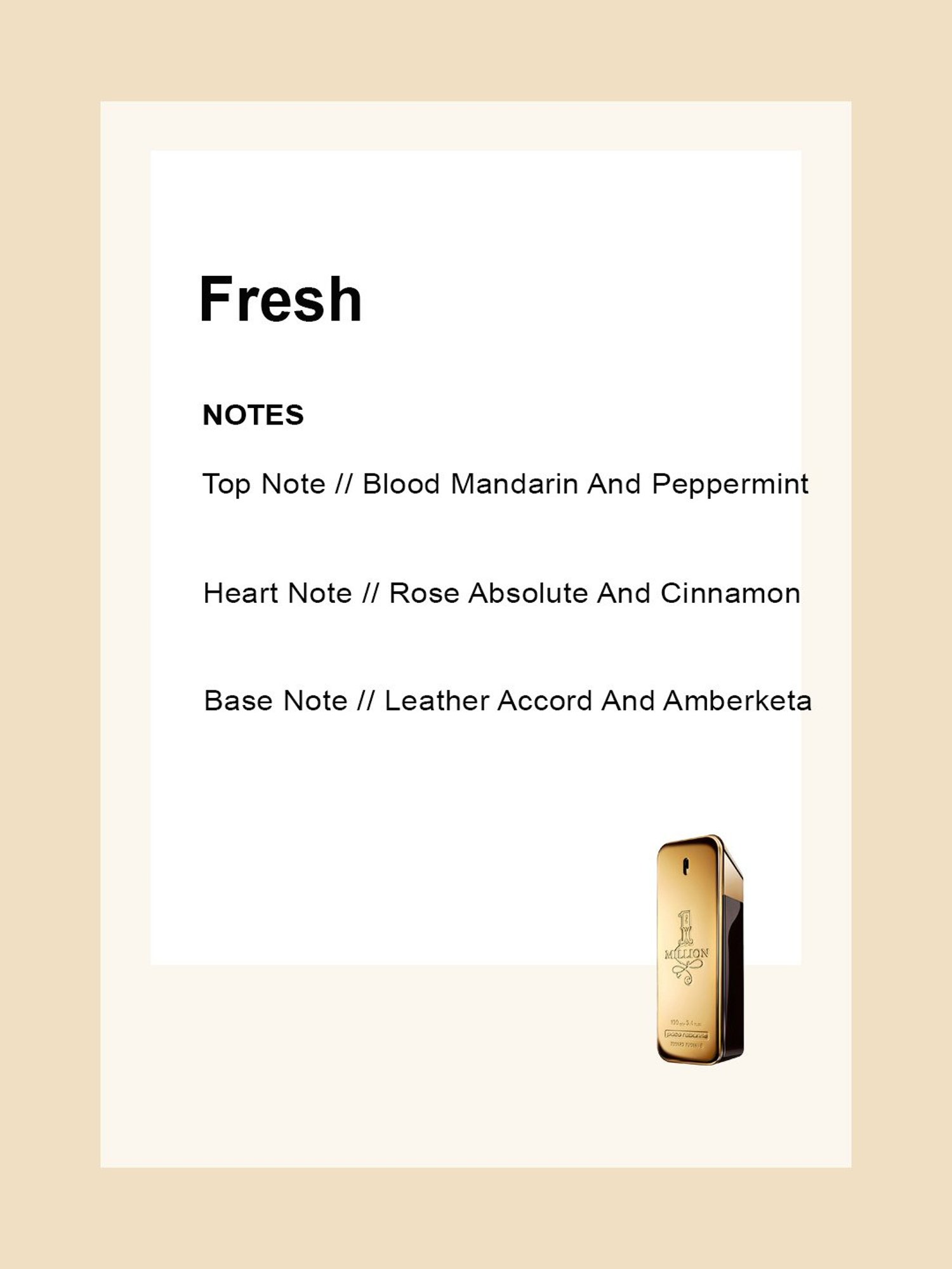 Rabanne 1 Million Eau de Toilette for Men - 100 ml