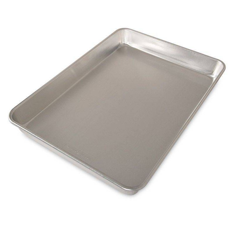 Fat Daddio's RMP-10 Anodized Aluminum Ring Mold Cake Baking Pan, 10 x 3.5 Inches