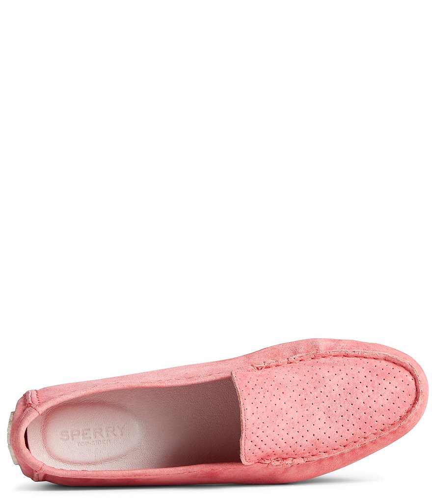 Sperry Port Suede Perforated Driving Mocs