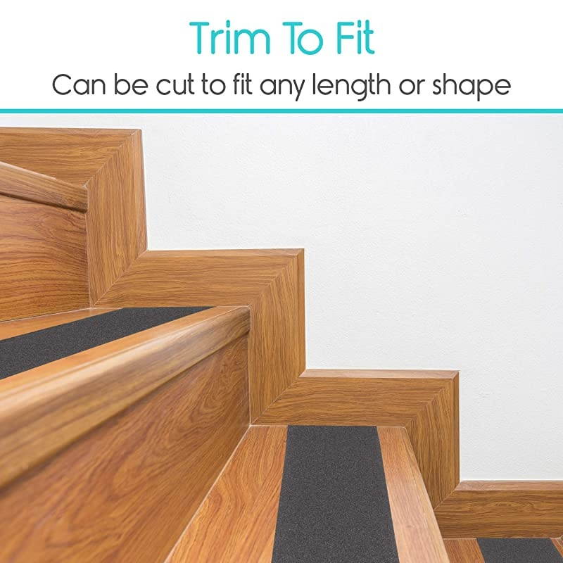 Grip Tape 30 Feet Anti Slip Traction Tread for Indoor and Outdoor Use Heavy Duty Waterproof Stickers for Safety Stairs Deck Steps Non Skid Adhesive for Elderly Seniors Men Women