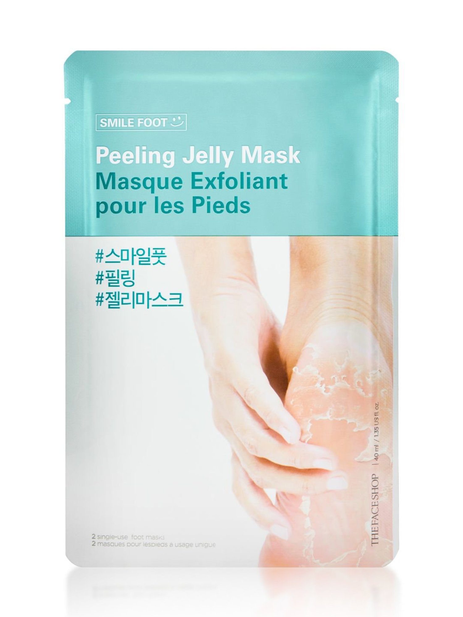 The Face Shop Smile Foot Peeling Jelly Mask